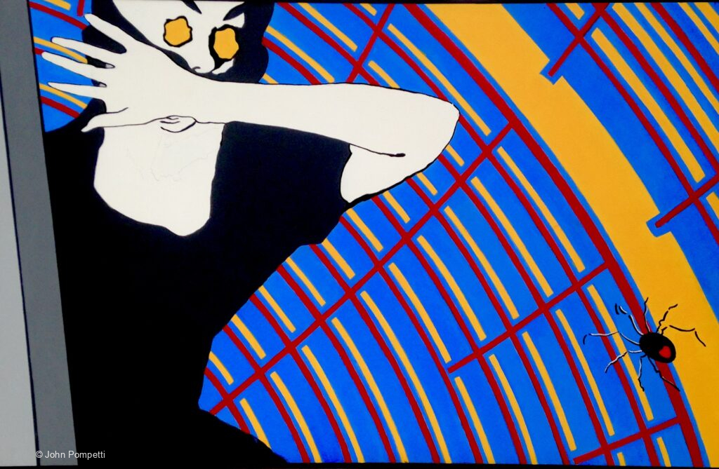 Spider popart painting